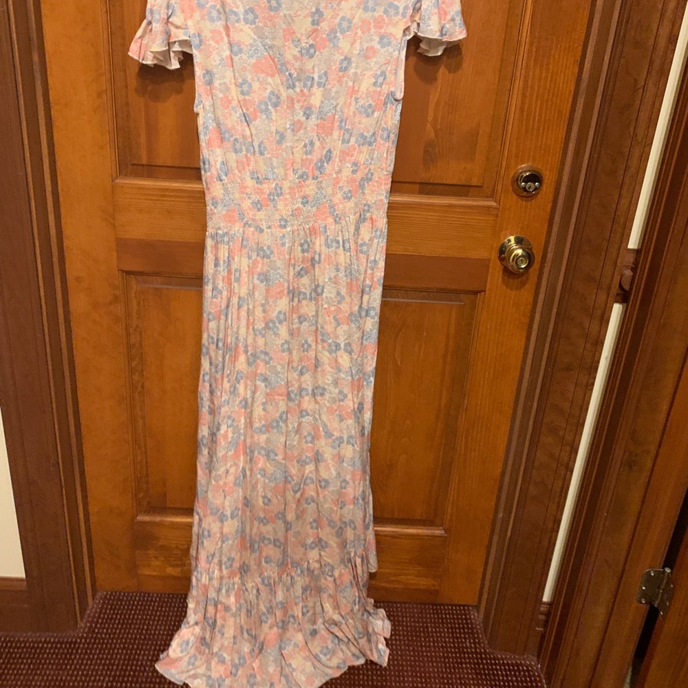 Bobi black juniors midi dress size M